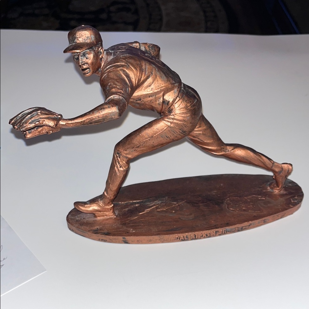 Cal Ripken stadium giveaway replica statue from game on September 6, 2012